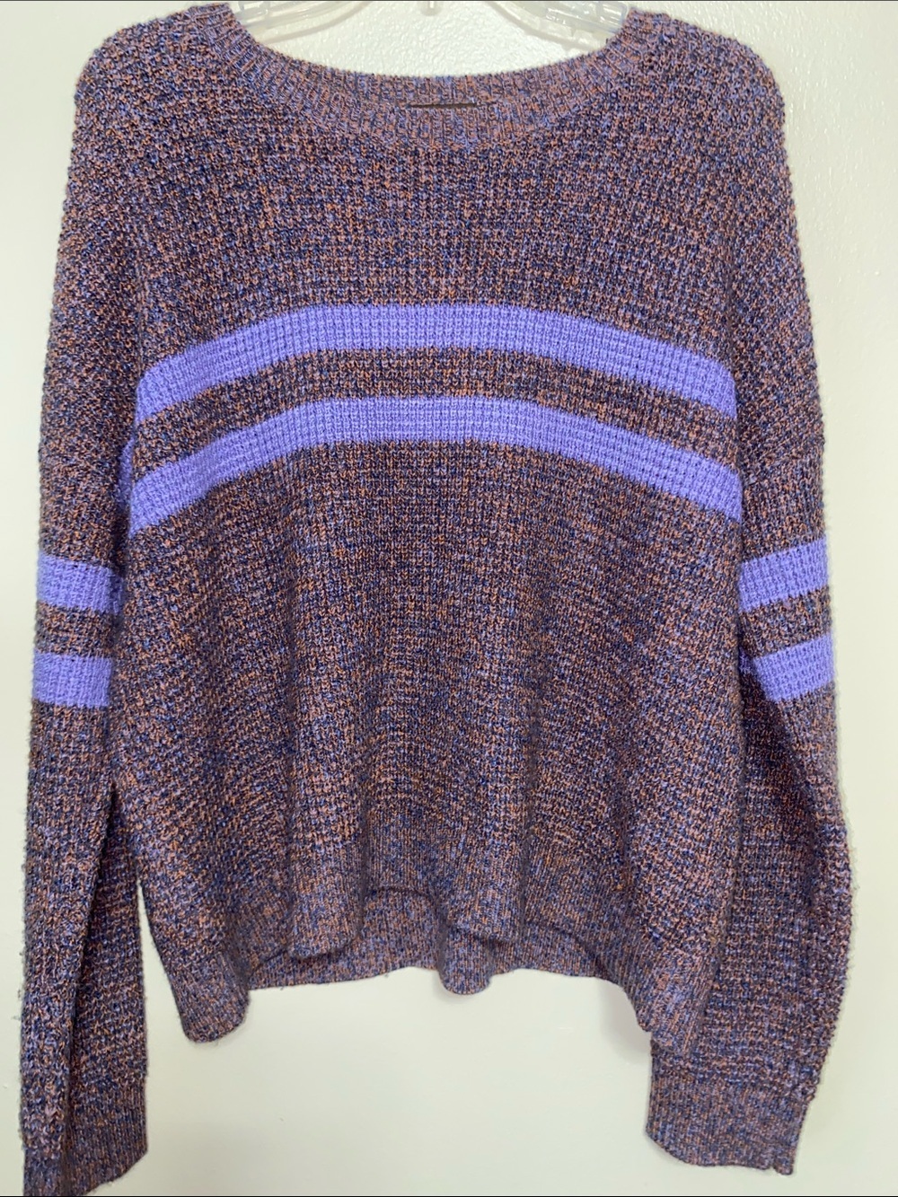 Kerisma • Marled • Knit • Angora Wool • Oversized Sweater • Small/Medium